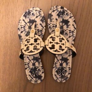 White Tory Burch sandals